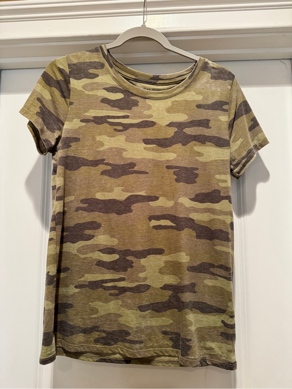 Lucky BrandCamo Short Sleeve Tee - Olive & Brown